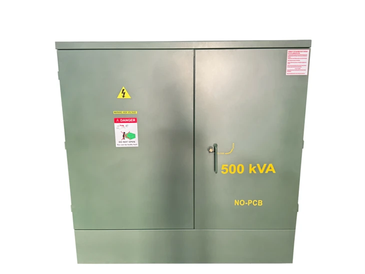 500 KVA Pad Mounted Residential Transformer-34.5/0.48 KV | Guyana 2024 factory